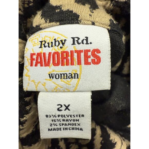 Ruby Rd Favorites Women's Jacket 2X tribal Adjustable Western Plus Aztec Cowboy - Picture 3 of 5